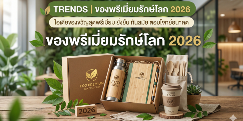 ของพรีเมี่ยมรักษ์โลก 2026